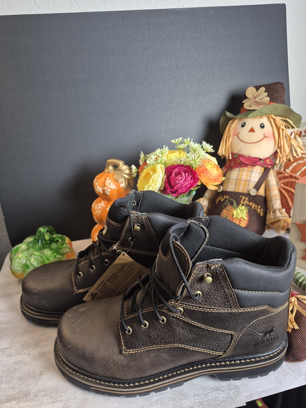 Irish Setter Mens Steel Toe Waterproof Work Boots! New with tags! Size 13